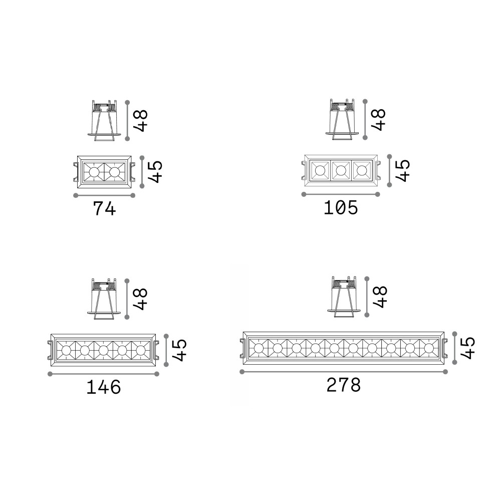 Lika Trim Ceiling Recessed Light