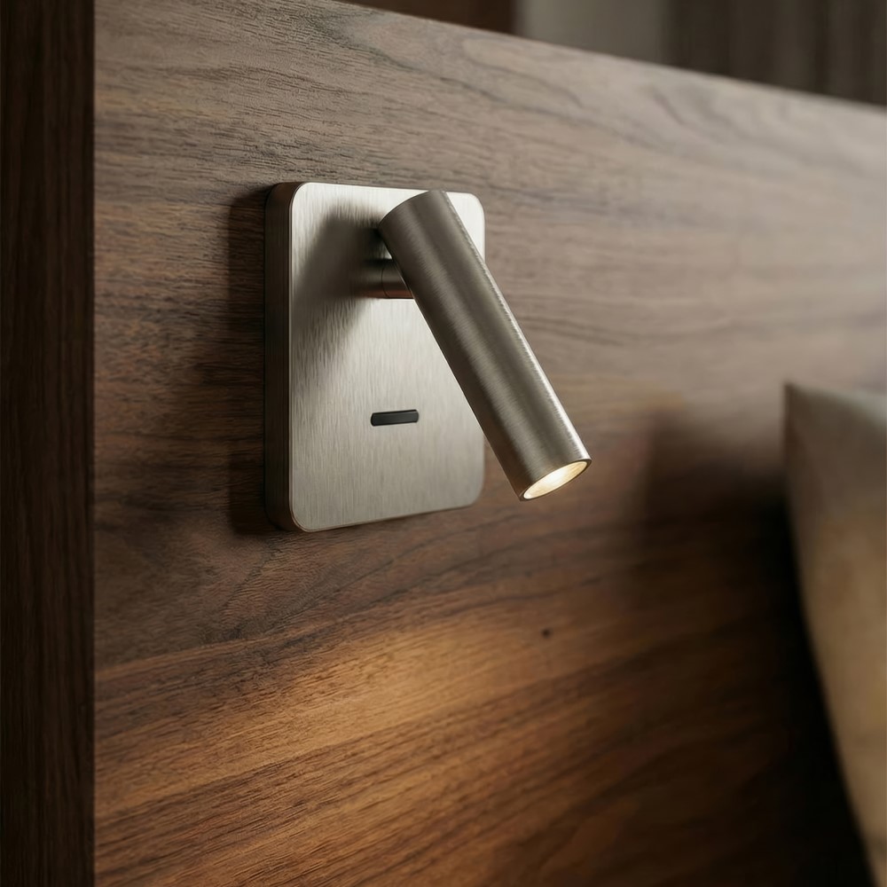 Atria Mini Square Recessed Wall Light