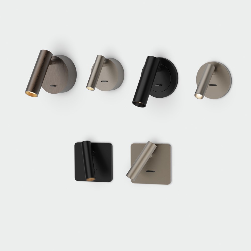 Atria Mini Square Recessed Wall Light