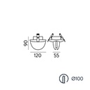 Spectra Recessed Ceiling Light