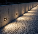 Solis Outdoor Recessed Wall Light