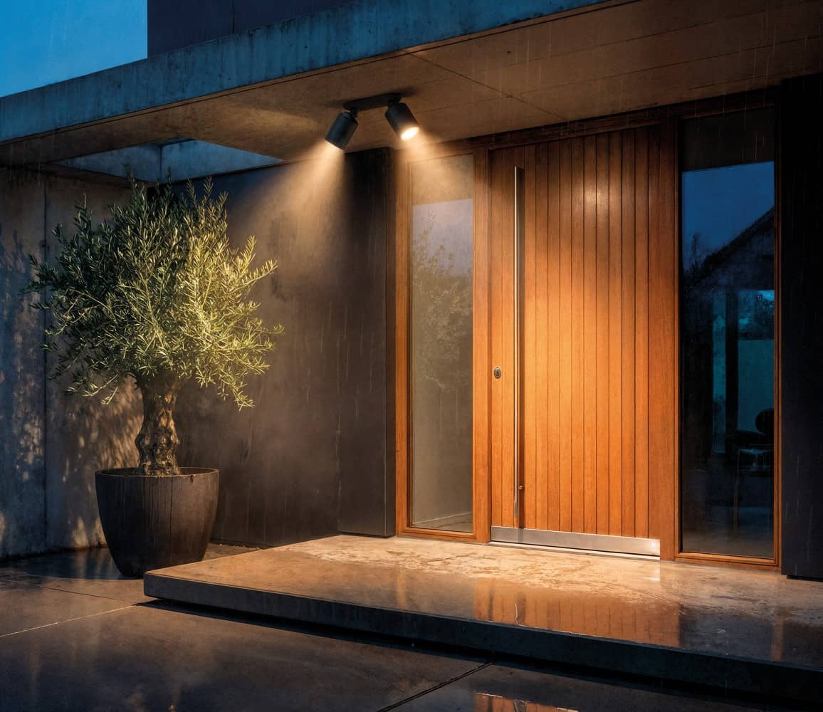 Gaia Outdoor Wall and Ceiling Light
