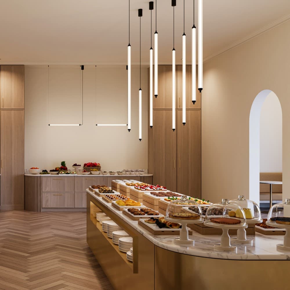 Flyra Vertical Suspension Lamp