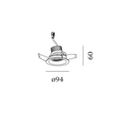 Deep Adjust IQ 1.0 Recessed Ceiling Light
