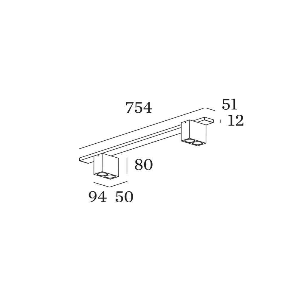 Pirro On Base 2.2 Ceiling Light