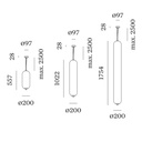 Qubby Suspension Lamp