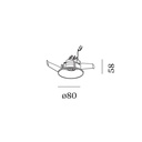 Rony Adjust Petit 1.0 Recessed Ceiling Light