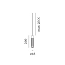Trace 2.0 LED Suspension Lamp