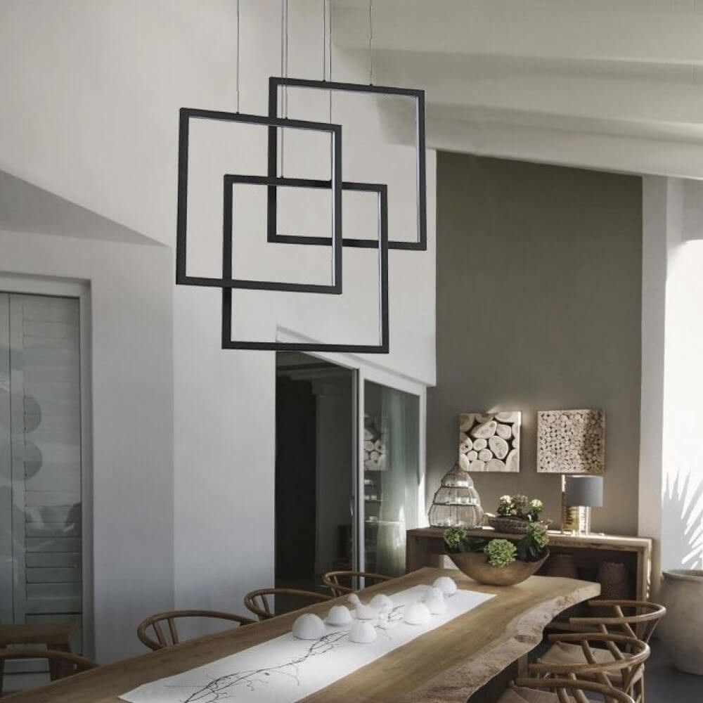 Frame Square Suspension Lamp