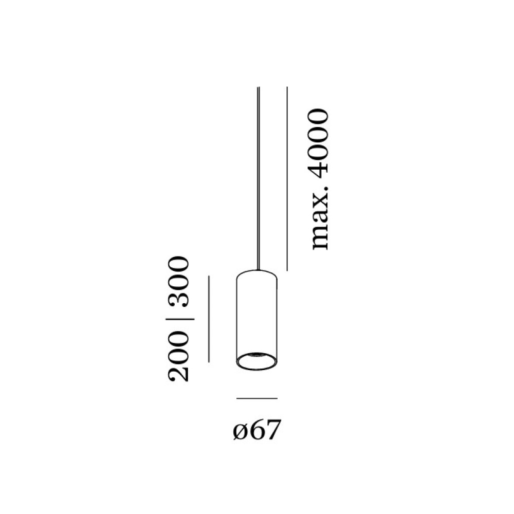 Ray LED Suspension Lamp