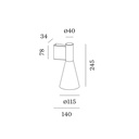 Odrey 1.5 Wall Light