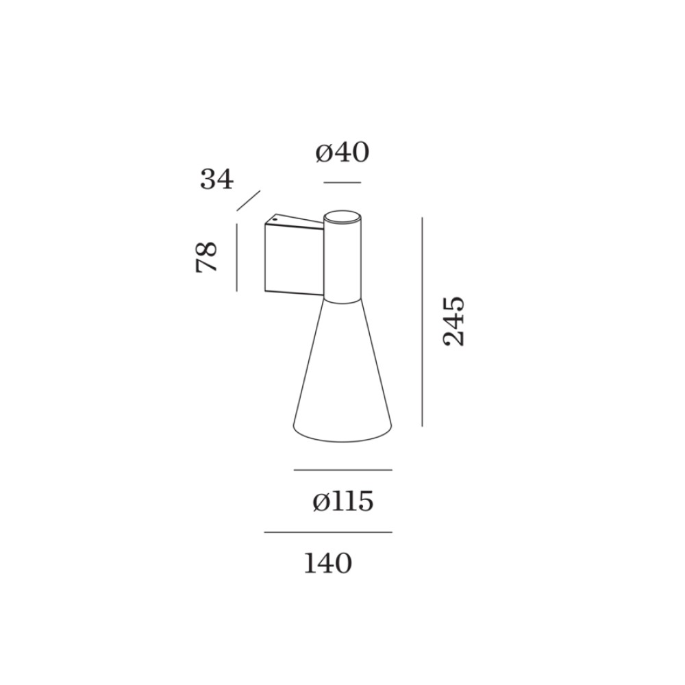 Odrey 1.5 Wall Light
