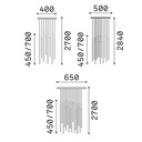 Look Drop Suspension Lamp