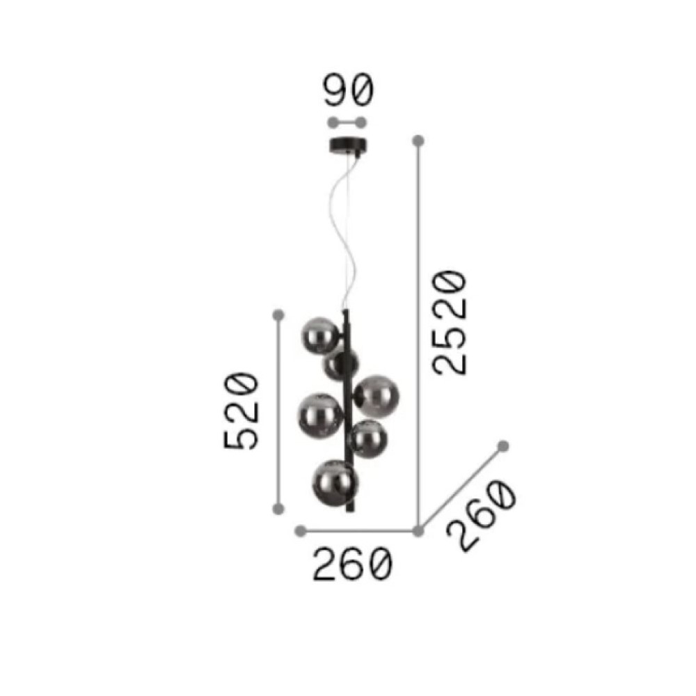 Perlage Suspension Lamp