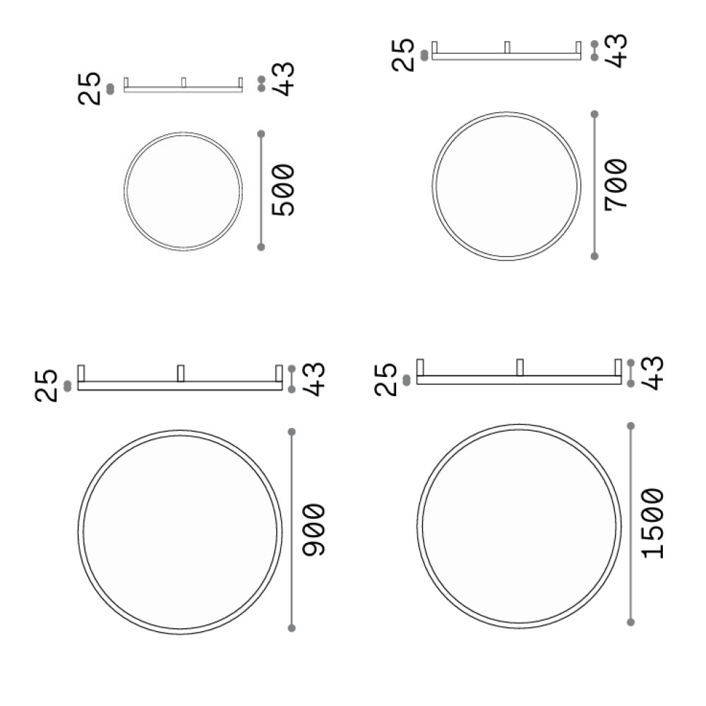 Oracle Slim Ceiling Light