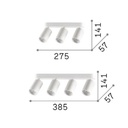 Dynamite Round Linear Ceiling Light