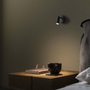 Bean Round Rechargeable Wall Light