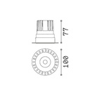 Game Trimless Round Ceiling Recessed Light