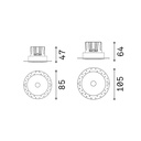 Infinity Trimless Ceiling Recessed Light