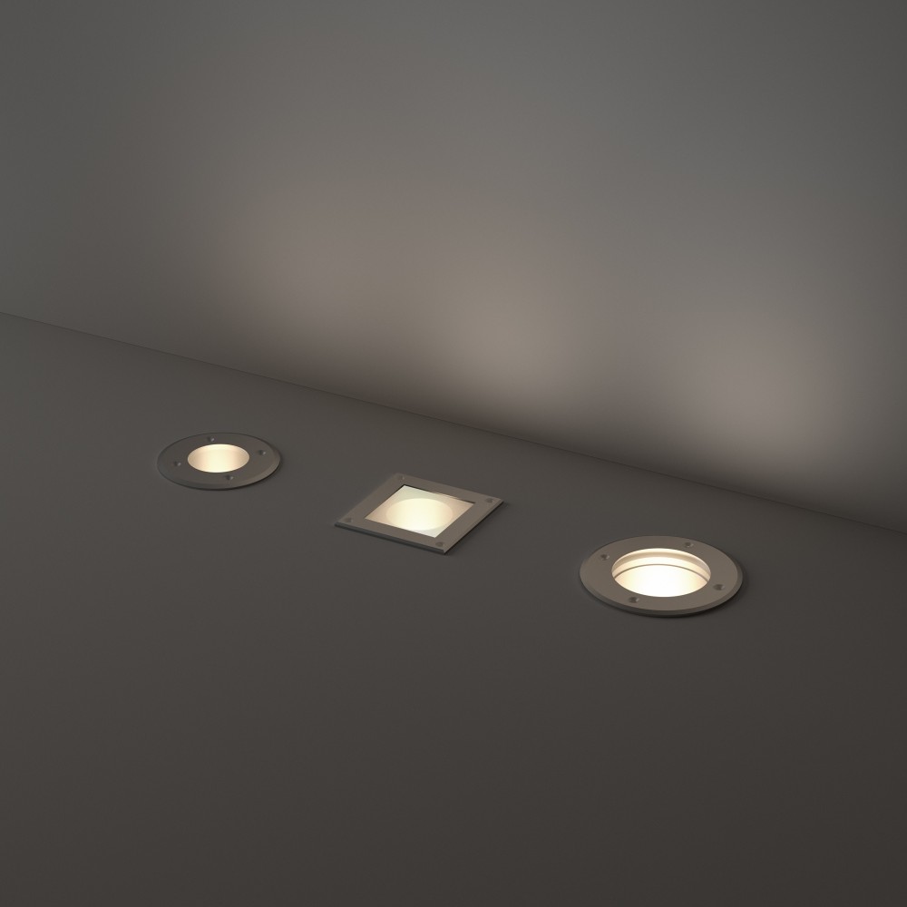 Park Round GU10 Exterior in-ground Light