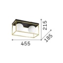 Lingotto Ceiling Light