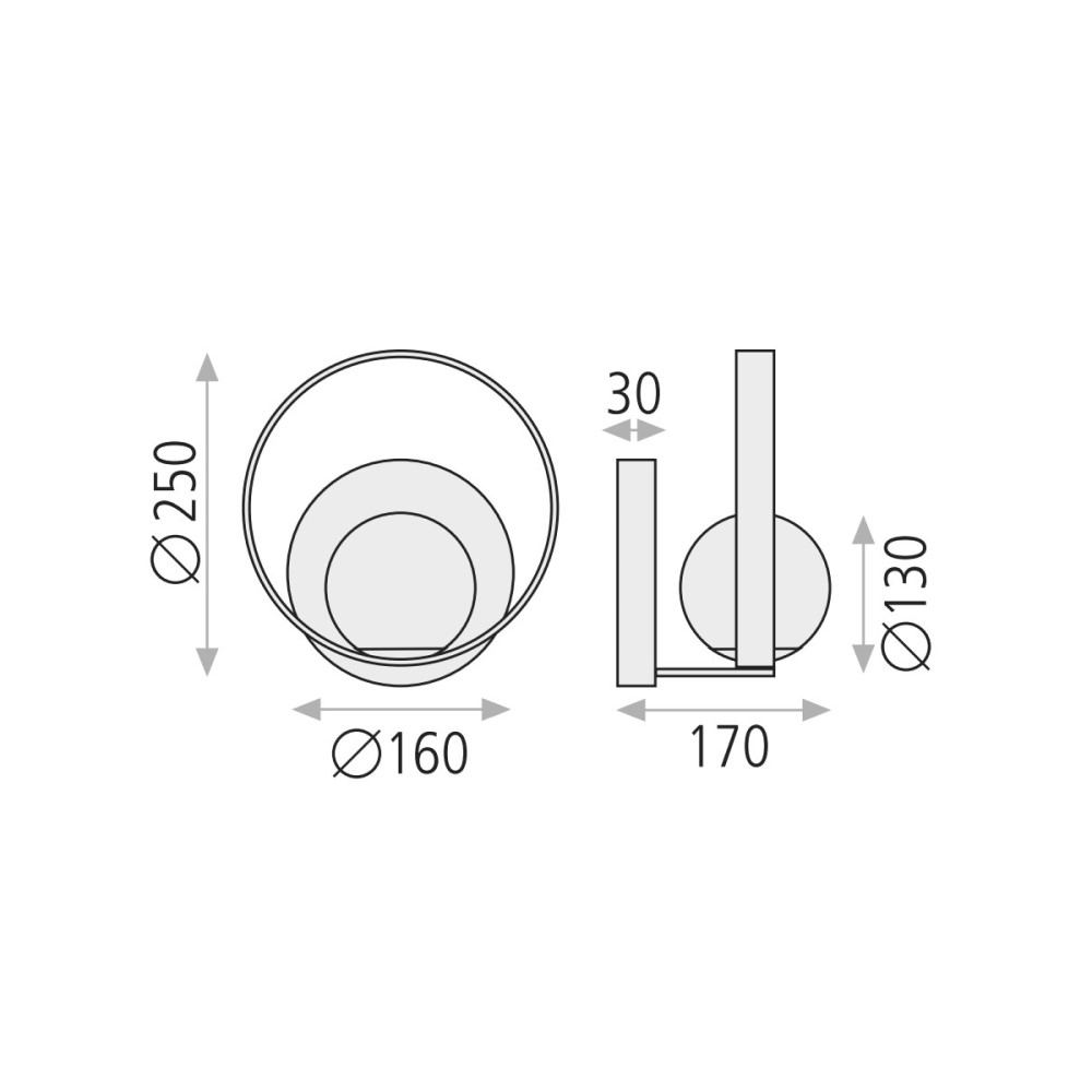 Halo Wall Light