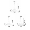 Smarties Suspension Lamp