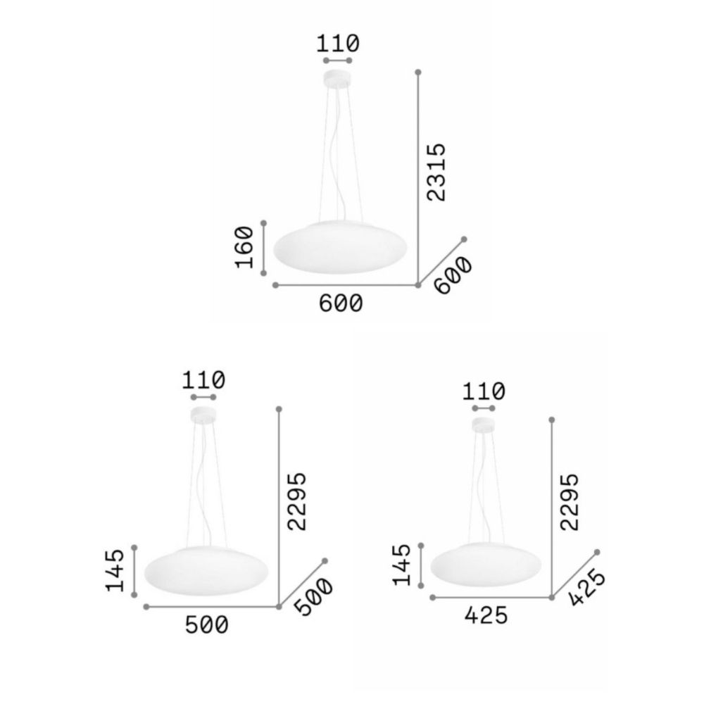 Smarties Suspension Lamp