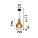 Citrus Suspension Lamp