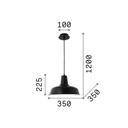 Moby Suspension Lamp