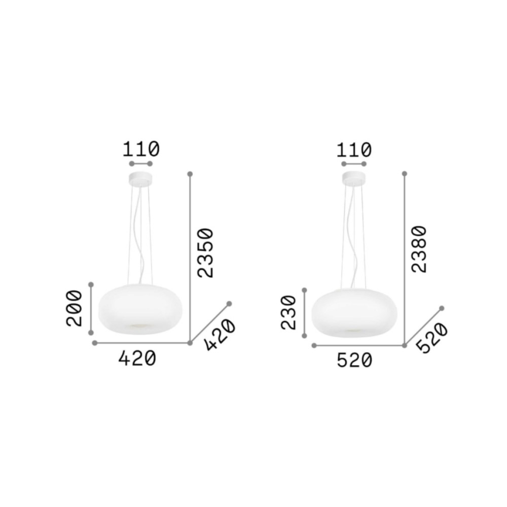 Ulisse Suspension Lamp