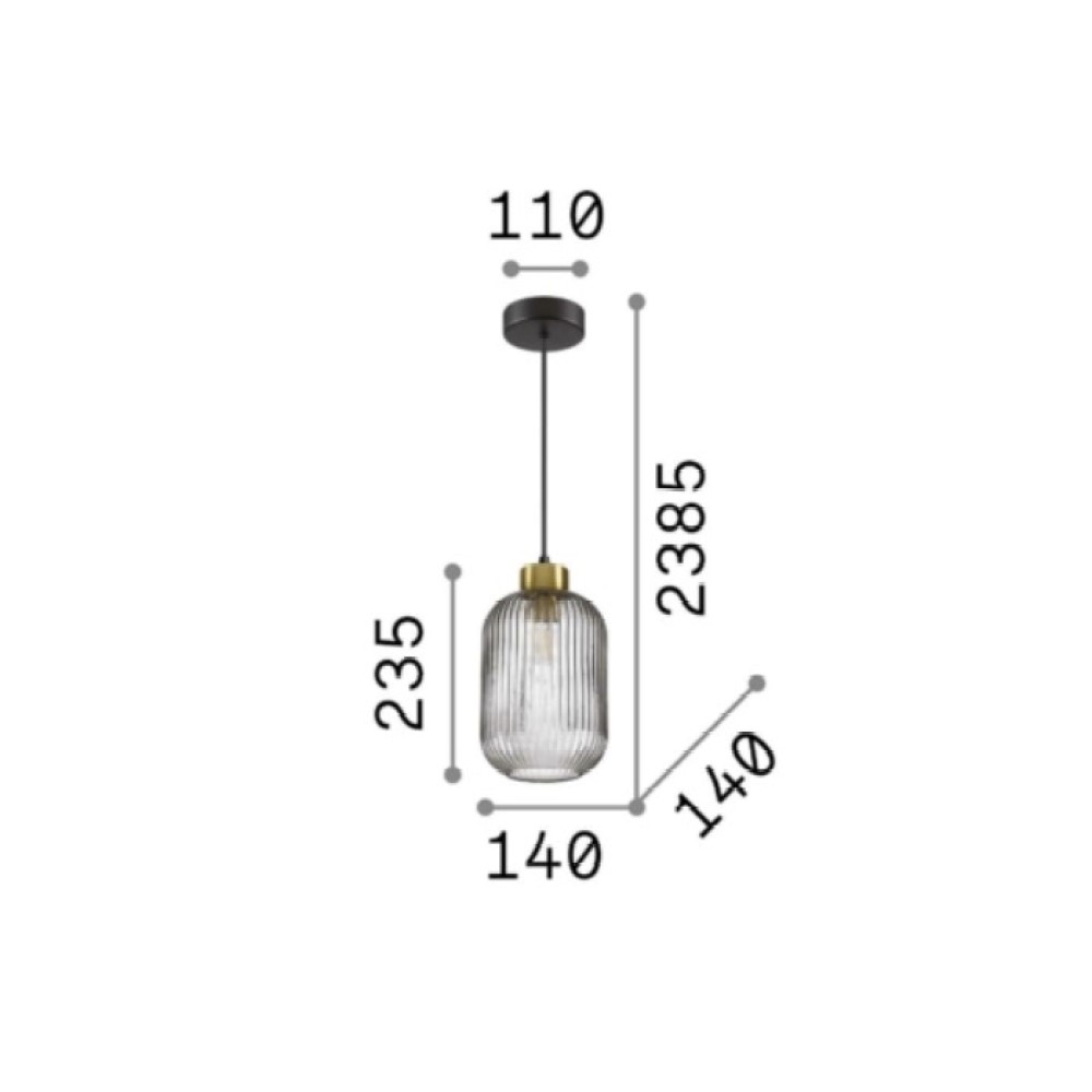 Mint Suspension Lamp