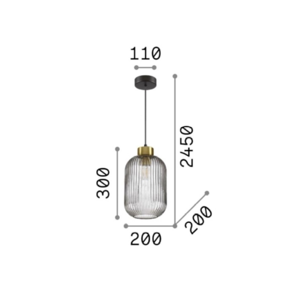 Mint Suspension Lamp