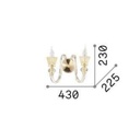 Strauss Wall Light