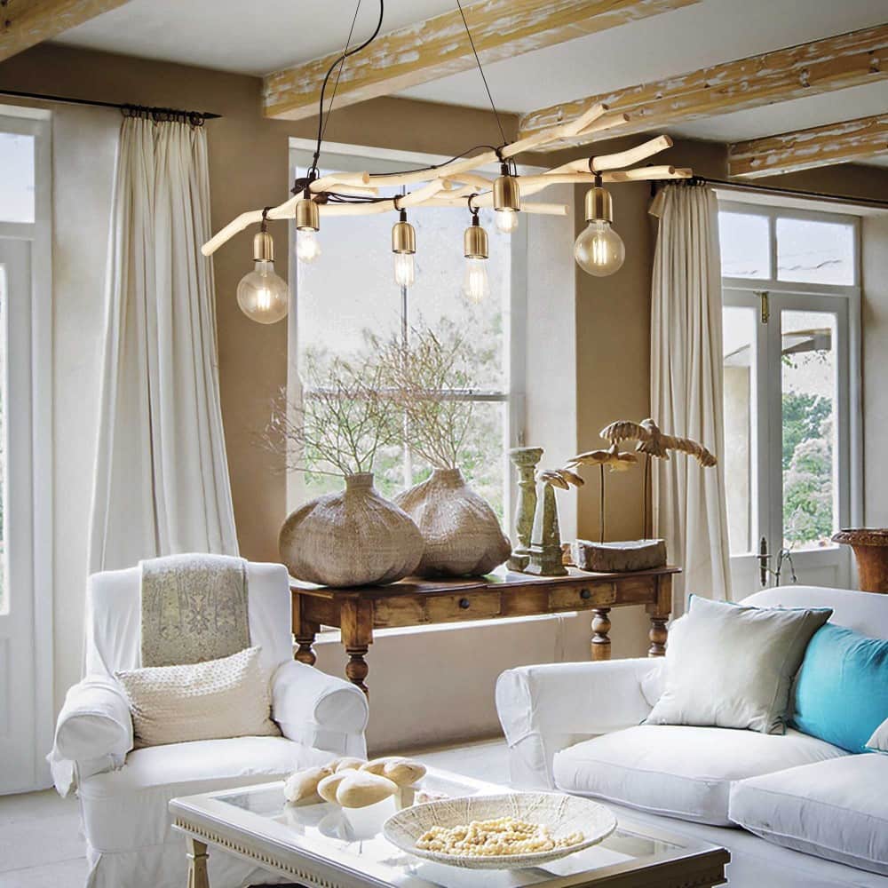 Driftwood Suspension Lamp