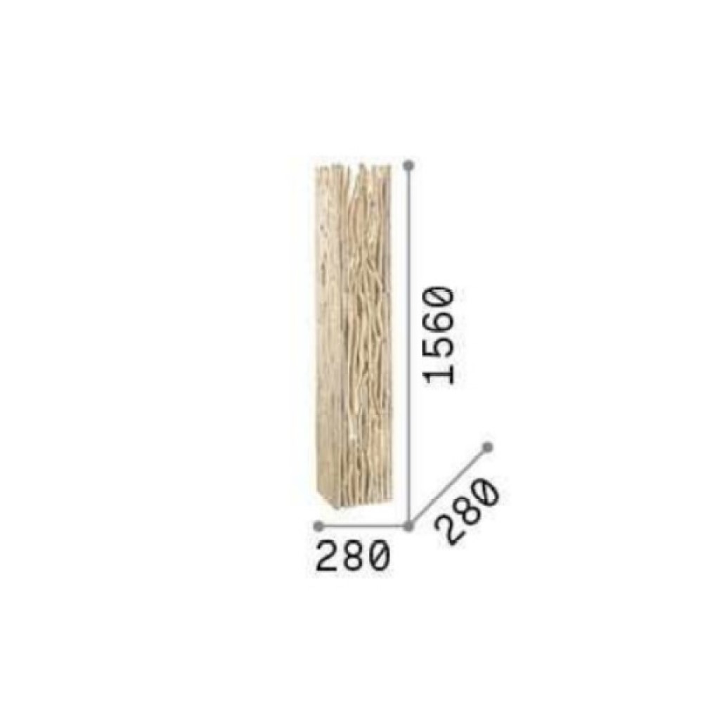 Driftwood Floor Light