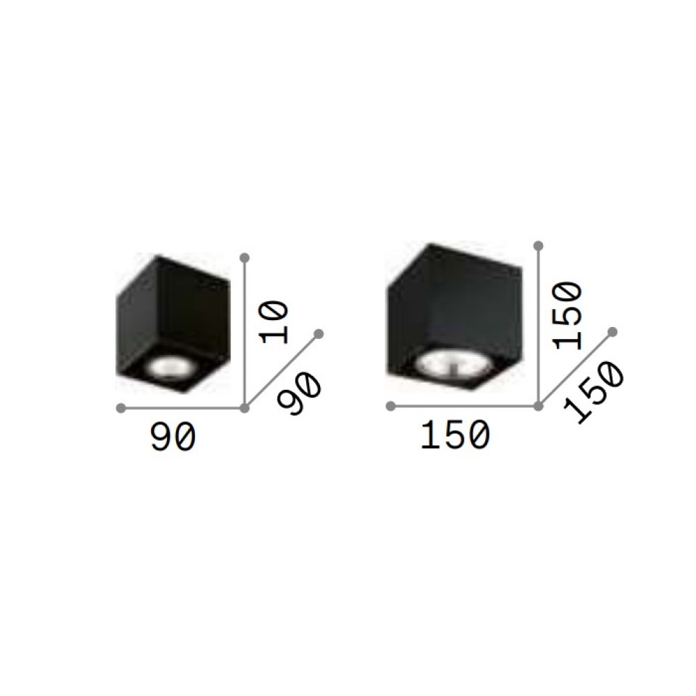 Mood Square Ceiling Light