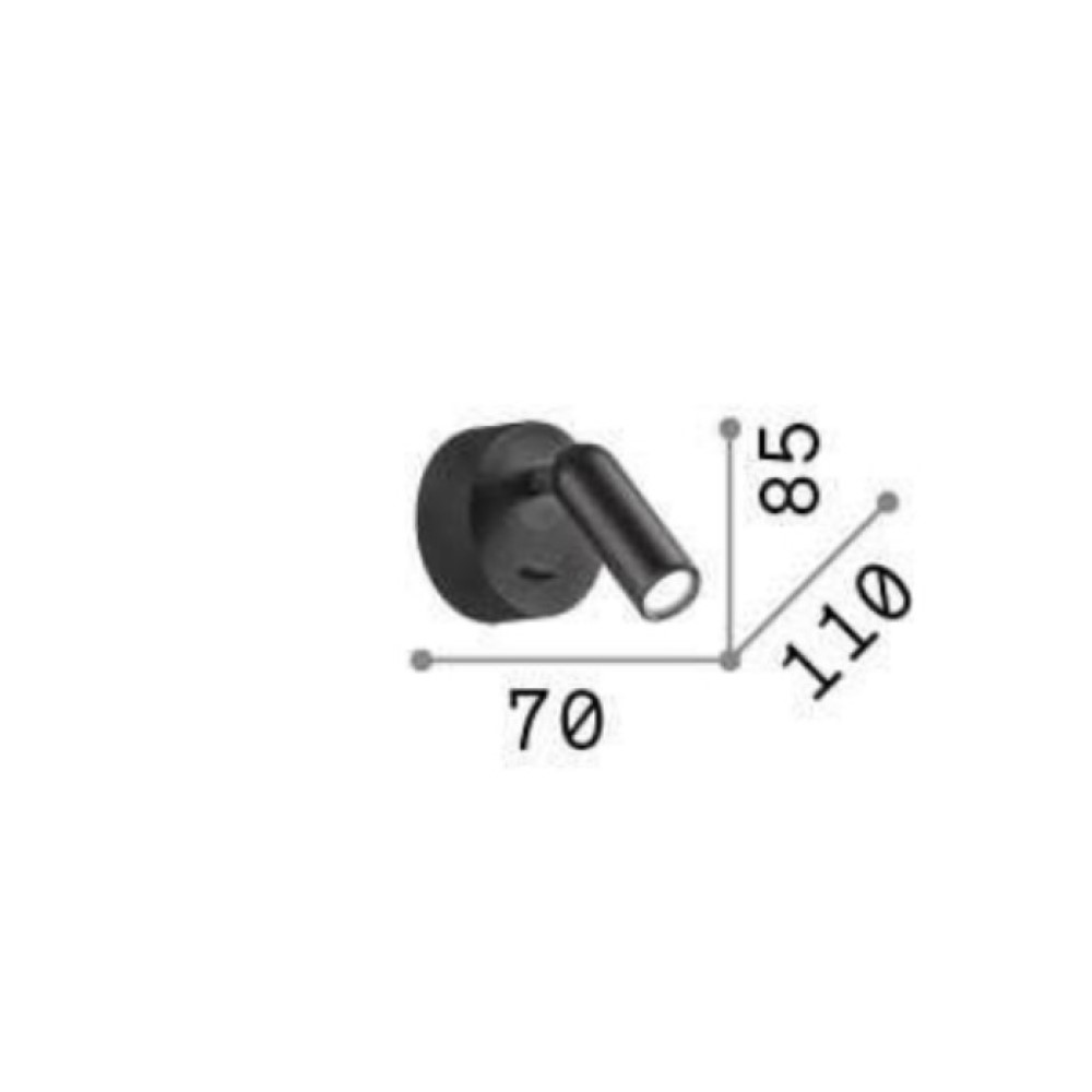 Bean Round Wall Light