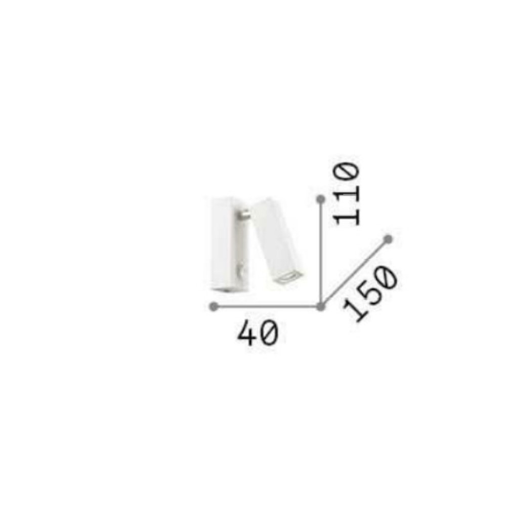 Page Square Wall Light