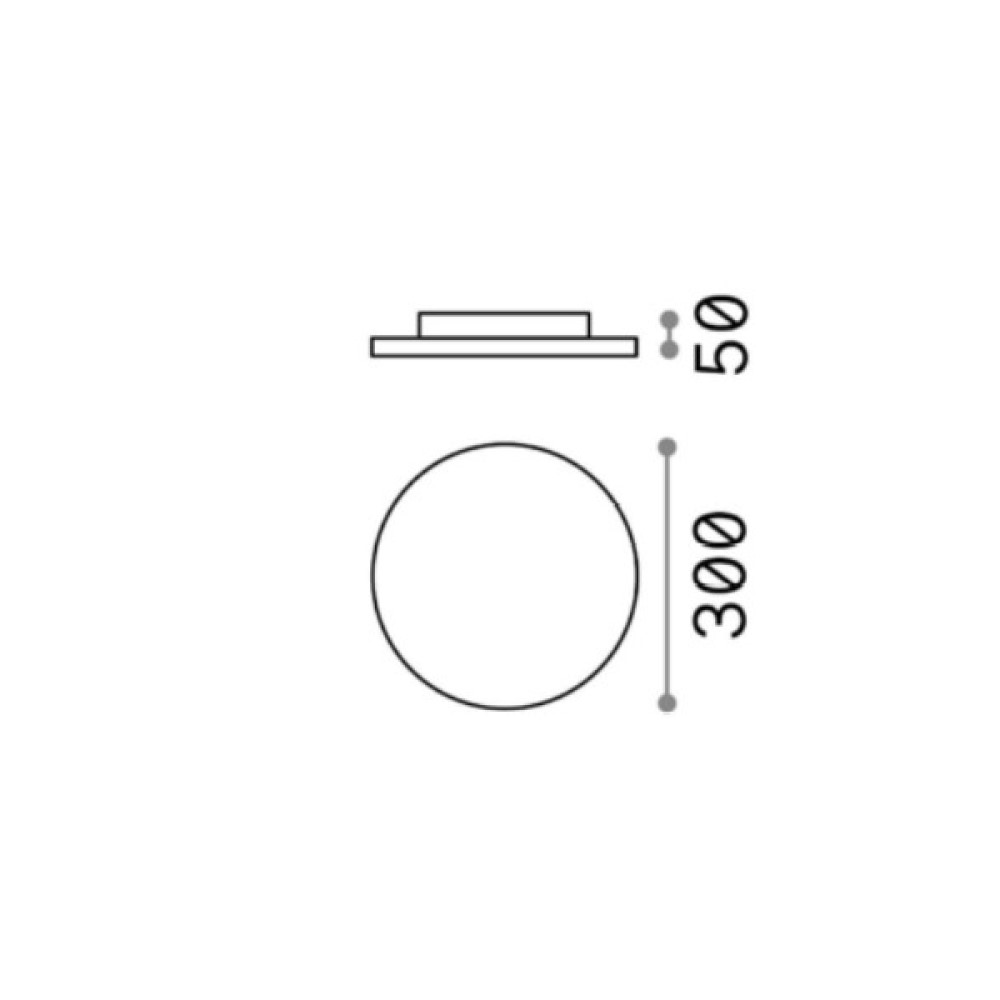 Mib Round Ceiling and Wall Light