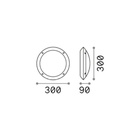 Lucia Wall and Ceiling Light