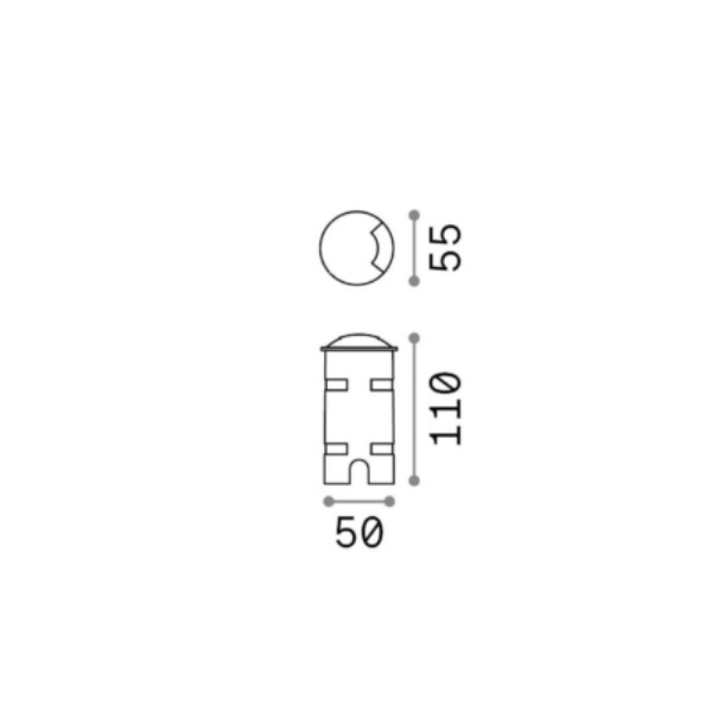 Rocket Mini Exterior in-ground Light