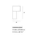 Tangent Table Lamp