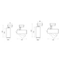 Isquia Track Light