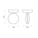 Spectra Ceiling Light