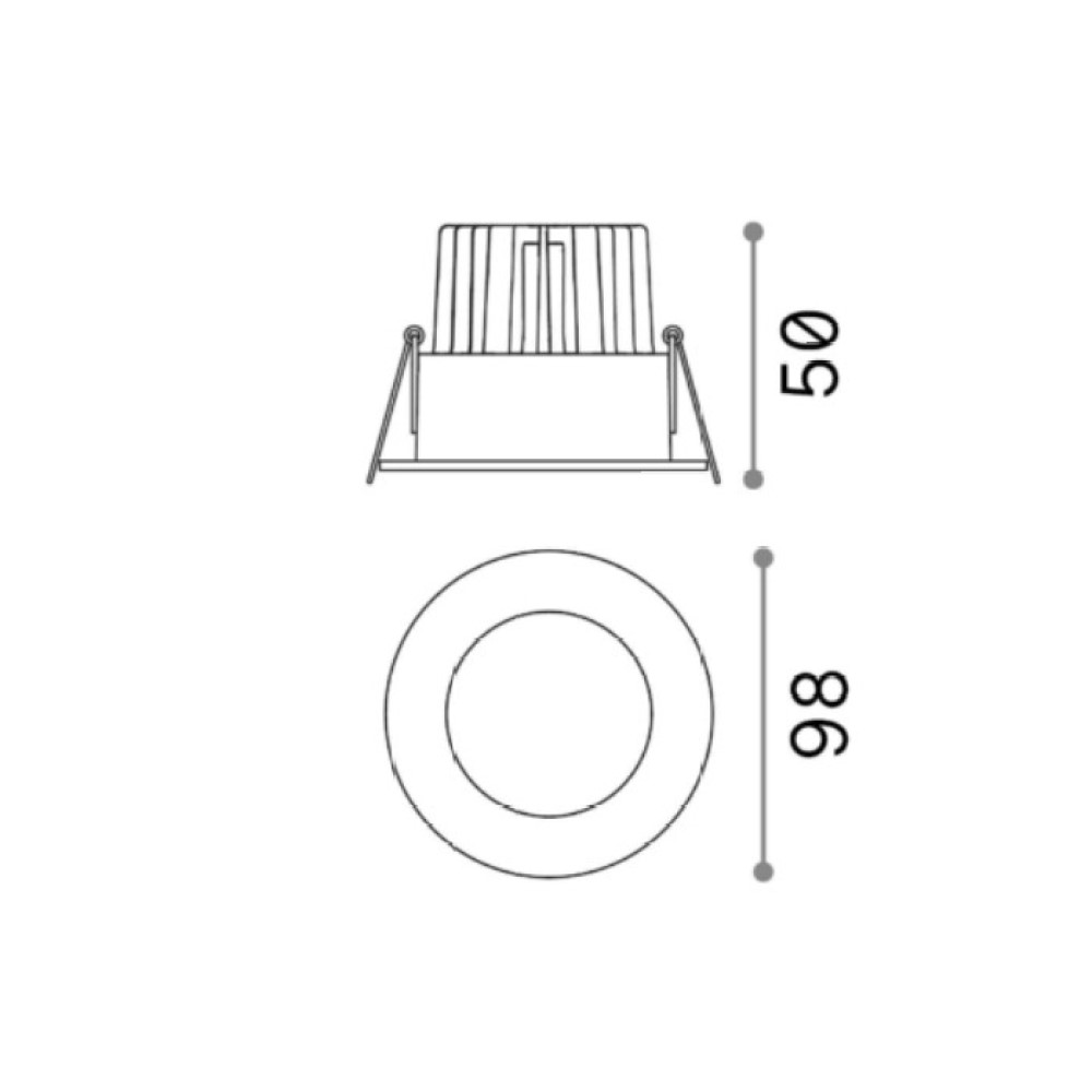 Room-65 Round Recessed Ceiling Light