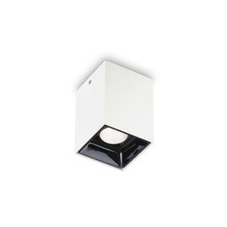 Nitro Square stropna svetilka (Bela, 5.5cm)