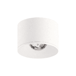 Puck stropna svetilka (Bela, Ø8cm, 2700K - toplo bela)