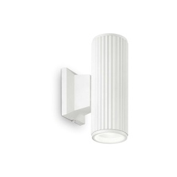 Base zunanja stenska svetilka (Bela)