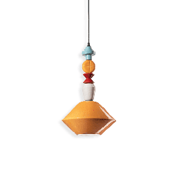 Lariat viseča svetilka (Rumena keramika, 56cm)